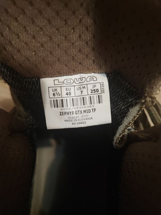 Демісезонні тактичні берці Zephyr GTX MID TF