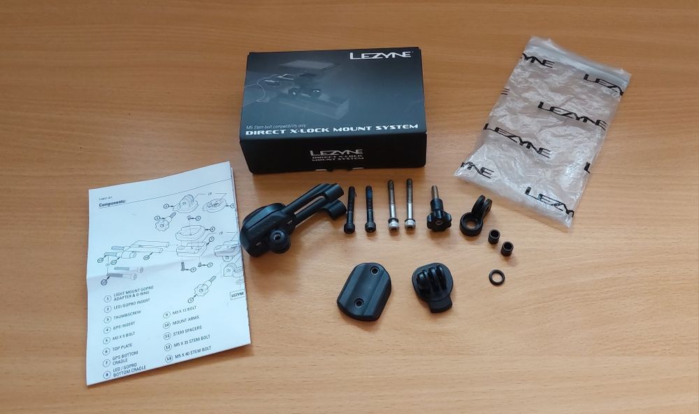 Lezyne uchwyt GPS Direct X-Lock Mount System