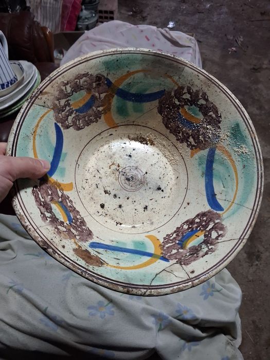 Conjunto de louças e decorações