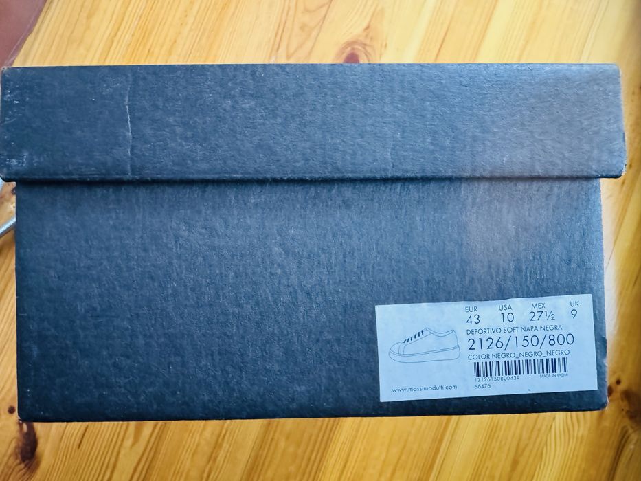 Кросівки Massimo Dutti шкіряні