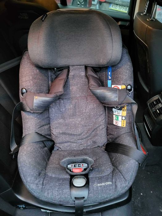 Fotelik Maxi Cosi AxissFix AIR najbezpieczniejszy na rynku, obracany