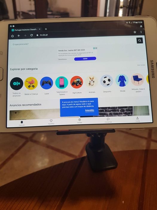 Suporte flexivel para telemóvel / smartphone NOVO