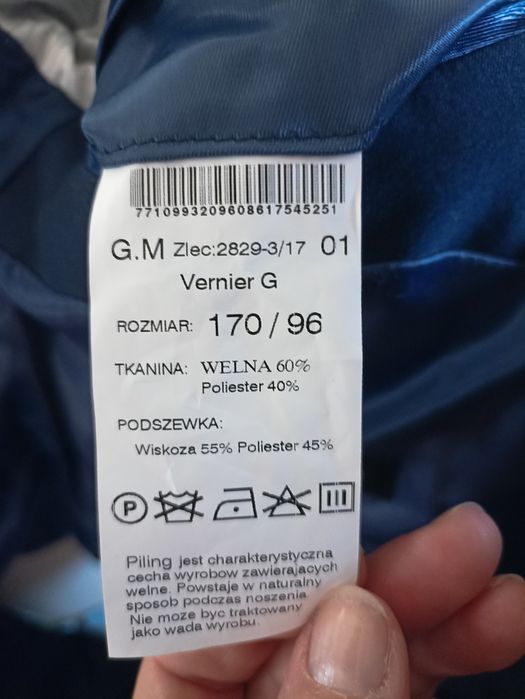 Garnitur męski Recman