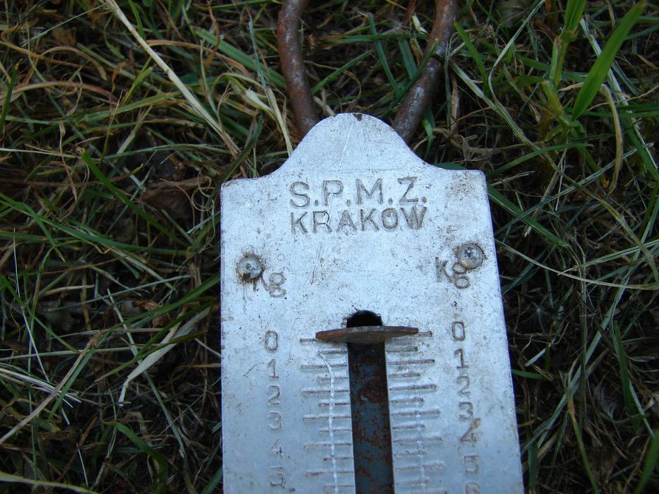 Stara waga hakowa domowa do 20kg S.P.M.Z. Kraków
