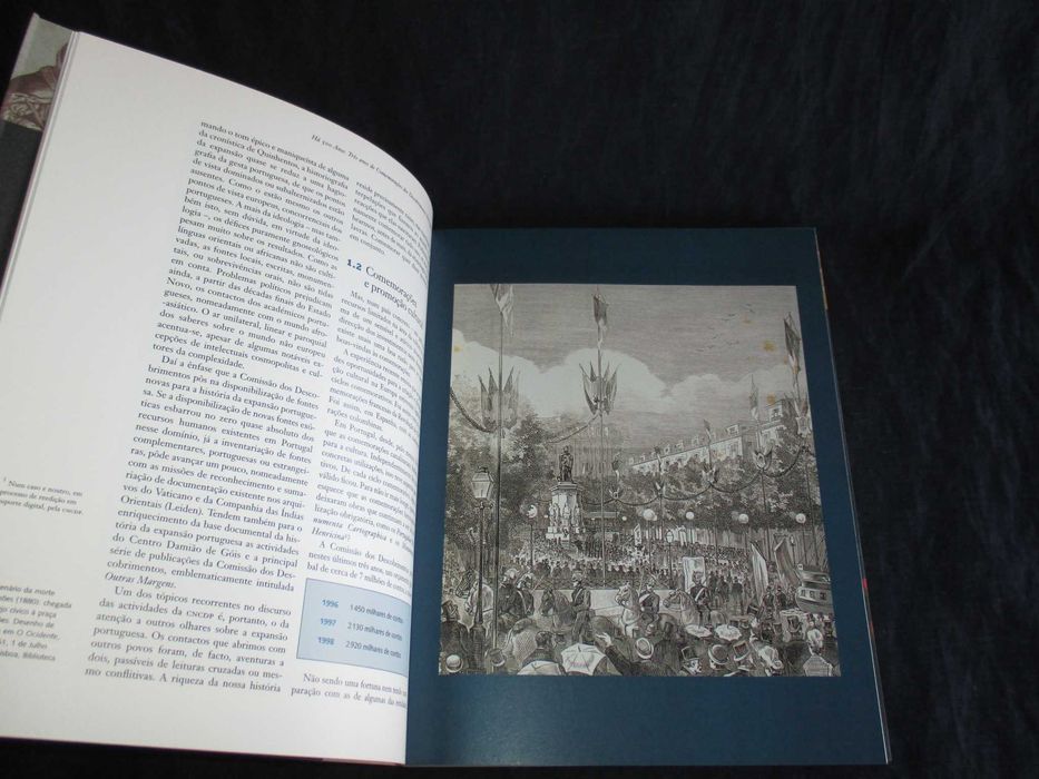 Livro Há 500 anos Balanço de três anos de Comemorações Descobrimentos