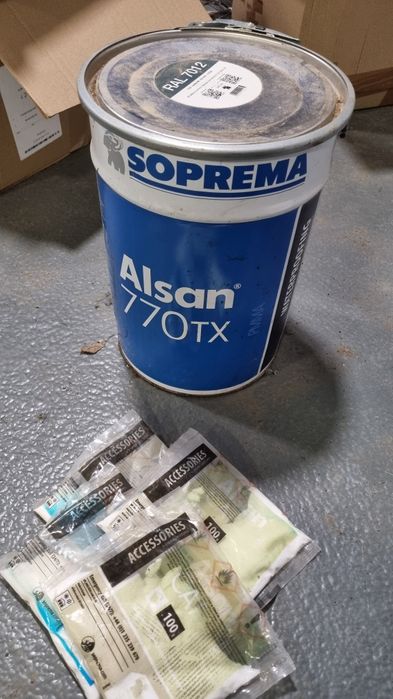 Soprema Alsan Flashing 770TX RAL7012 10kg