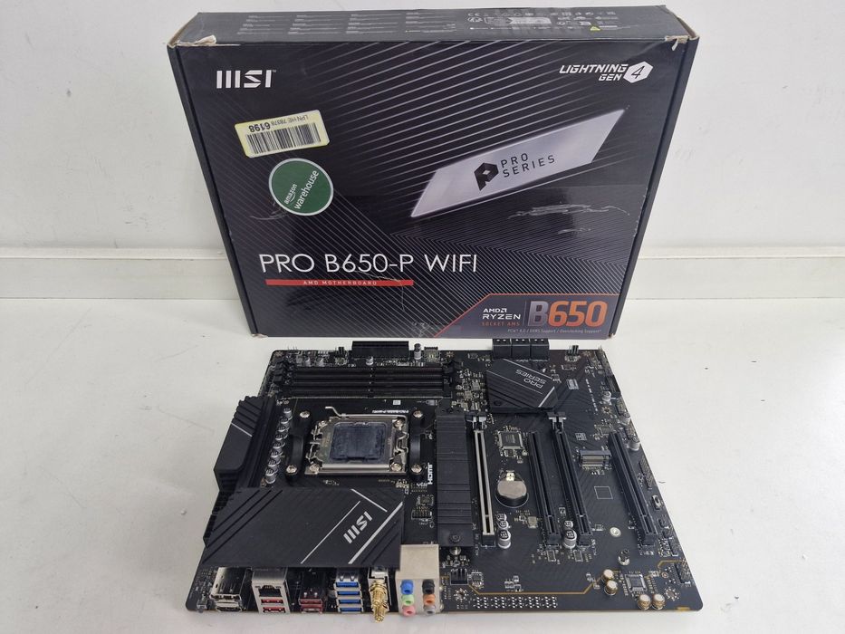 Msi Pro B650-P Wifi Socket Am5 Płyta Główna