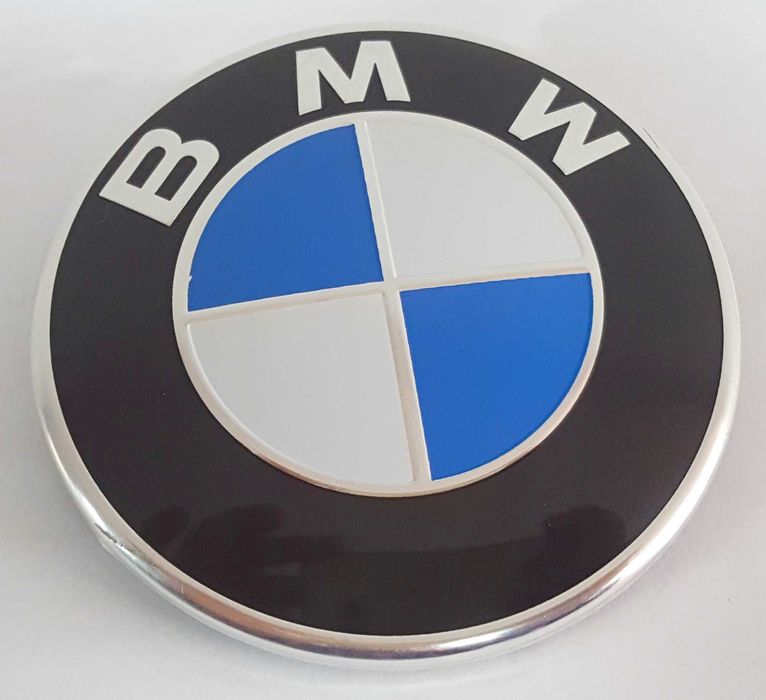 Emblemat BMW 82mm, 78mm, 74mm lub zestaw z dekielkami