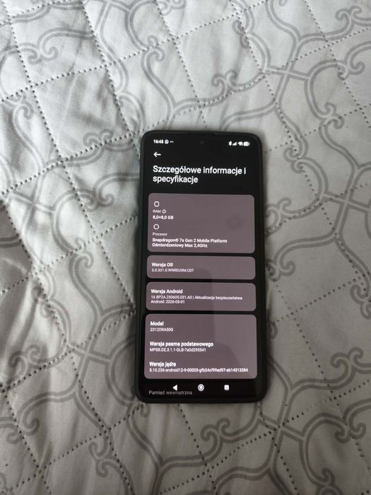 Redmi Note 13 Pro 5G 8/256 GB – sprawny, pęknięta tylna klapka