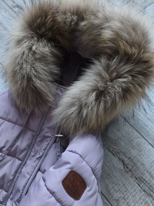 Зимовий комлект з натуральним хутром