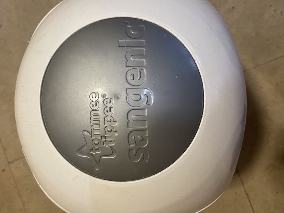 Trio bebé- balde, muda fraldas, e sanita