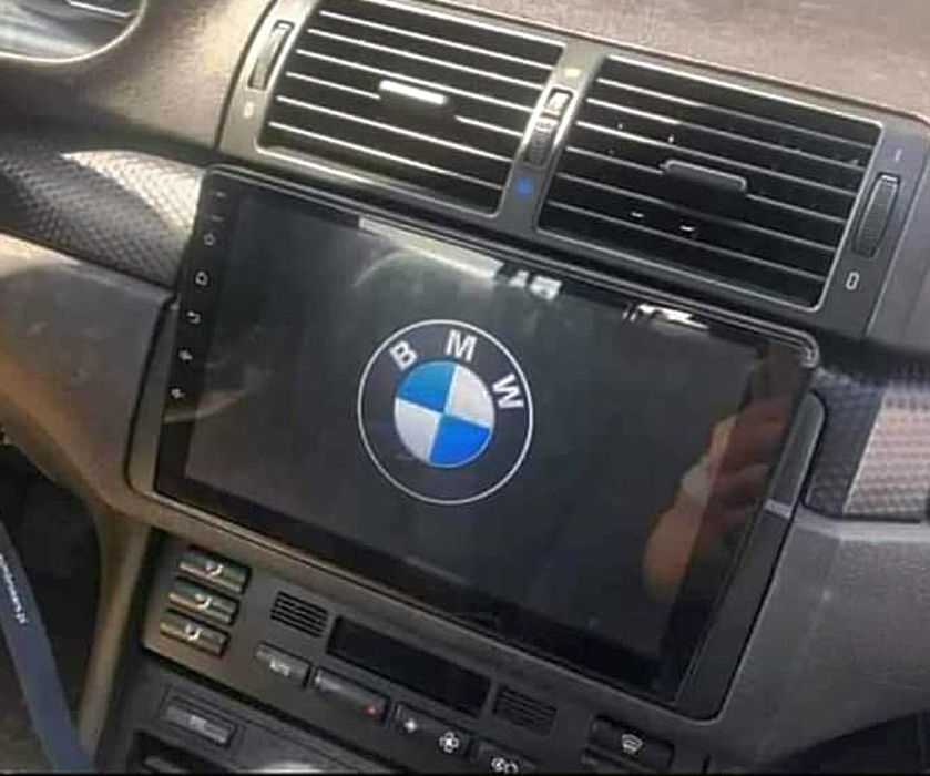 Rádio Android 14 com GPS BMW E46 (Novo)