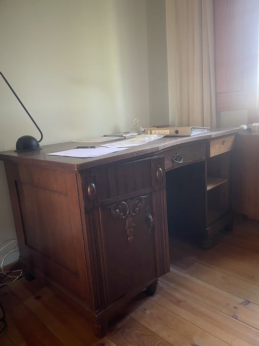 Secretária madeira maciça