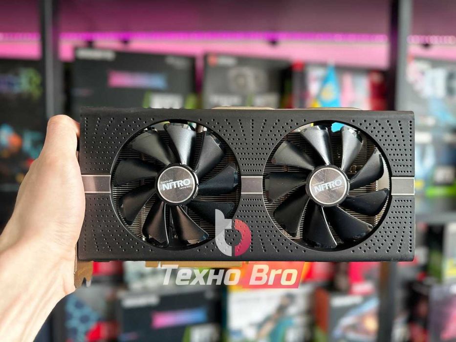 Гарантія! Rx 580 4GB Sapphire Nitro+  ігрова відеокарта пк ТехноБро