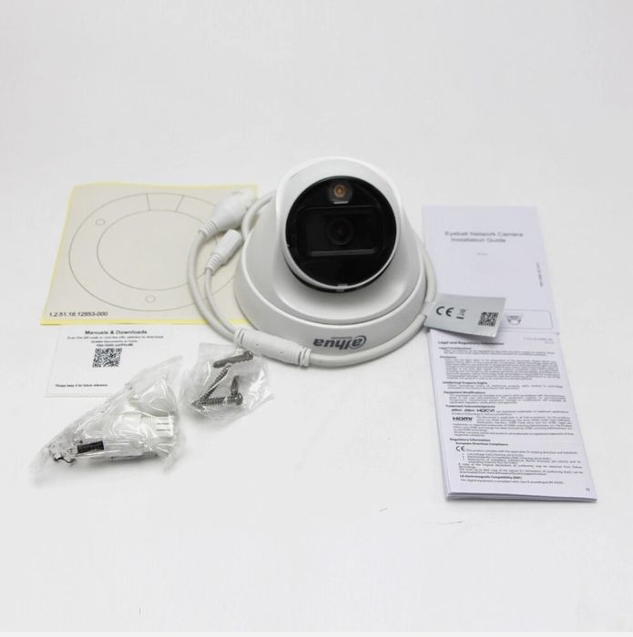 Купольна PoE  IP-камера 4mp   2,8 мм DAHUA DH-IPC-HDW1439T1-LED-S6