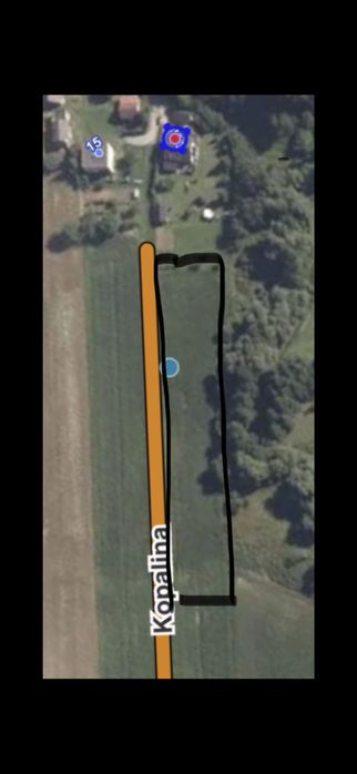 Dzialka rolna  35 arow