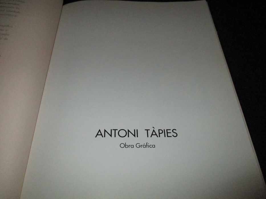 Livro Tàpies Obra Gráfica Catálogo Casa da Parra