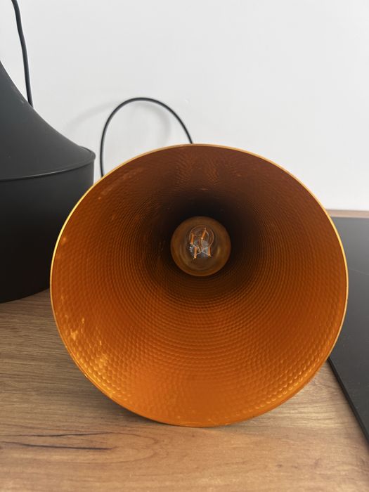 Lampa sufitowa 4szt czarna