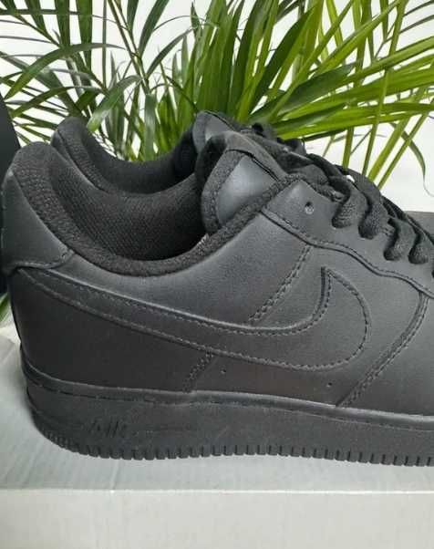 Nike_Air_Force_1_Low_'07_Black męskieTrampki r.44