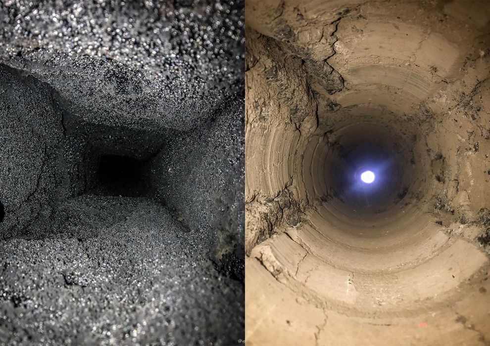 Frezowanie diamentowe kominów montaż wkładów kwasoodpornych i ceramiki