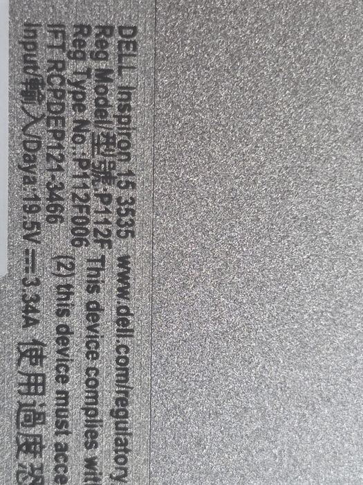 DELL Inspiron 3535 - R5 7530U | 15,6'' | Dotyk | 32GB | 1TB | Win 11