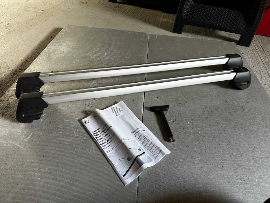 Relingi, bagaznik dachowy VW Passat B7, oryginalny