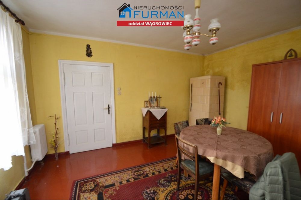 Dom jednorodzinny z budynkami gospodarczymi ŁEKNO