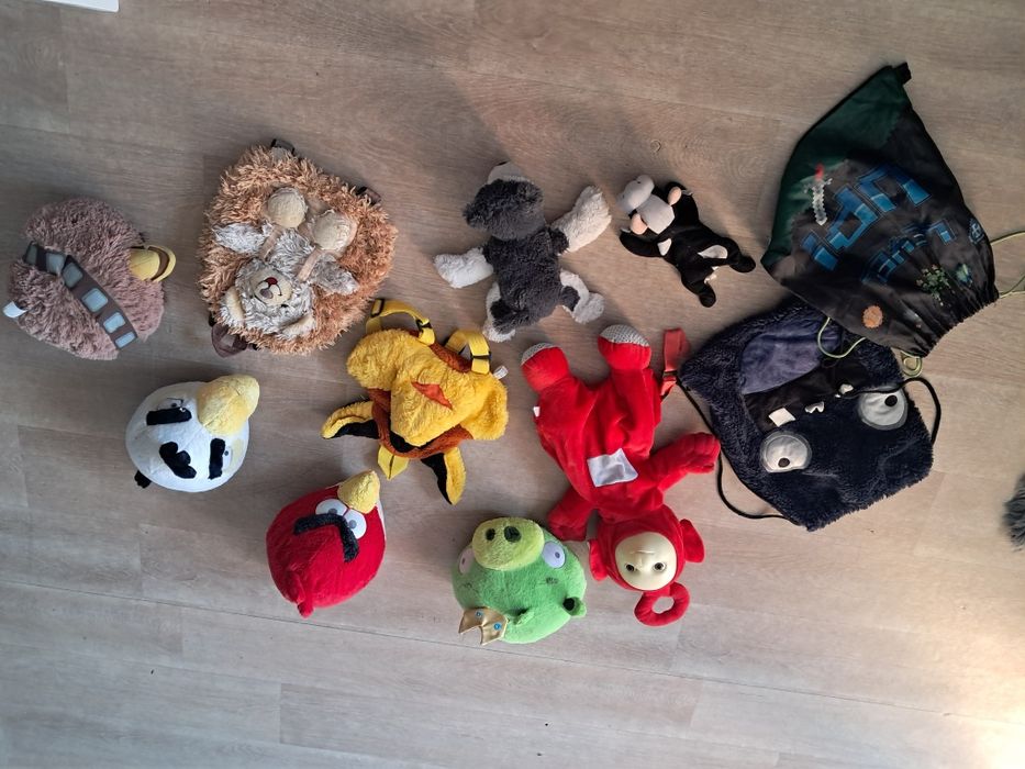 Maskotki Angry birds i inne