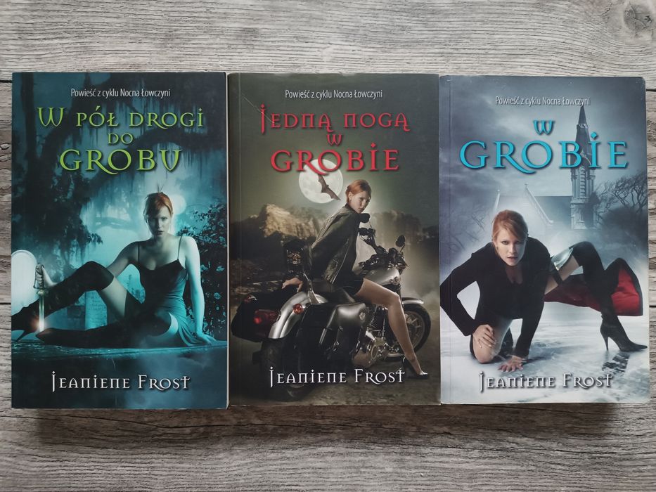Nocna Łowczyni - Jeaniene Frost - tomy 1-3 komplet