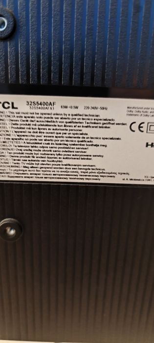 TCL Smart TV LED 32 cale Wi-Fi