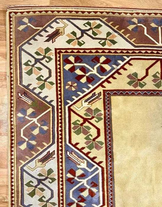 Belo tapete Turco MILAS, feito à mão, Lã da Anatólia, 300cm x 200cm