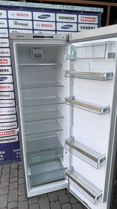 Холодильна шафа б/в без морозильної камери SIEMENS Металік Крап#07551