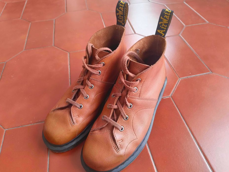 Botas Couro Dr. Martens Church Buckingham Monkey (Homem - 42)