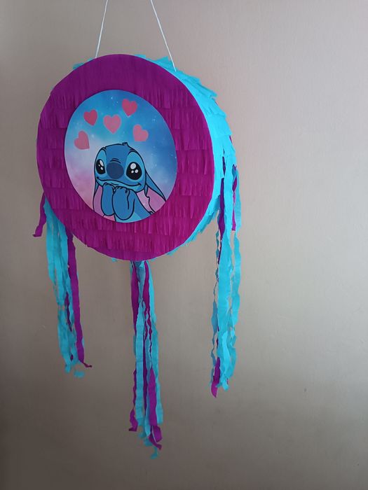 Zestaw piniata Stich kij+imię