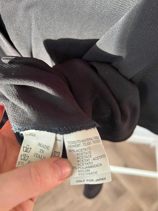 MaxMara Max Mara czarna tunika bluzka koszulka na lato letnia