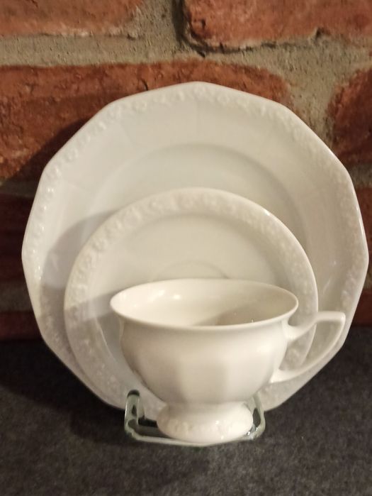 Porcelana Rosenthal Biała Maria TRIO