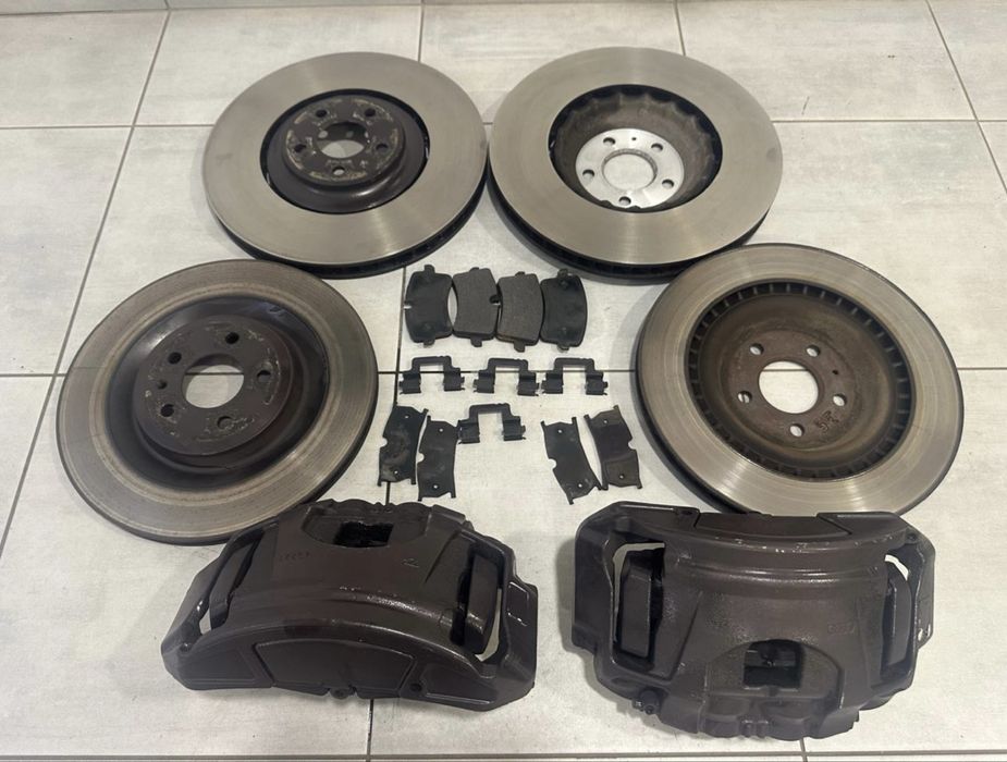 Супорт, Диски. Комплект гальмівної системи на Audi A8D4 380х36