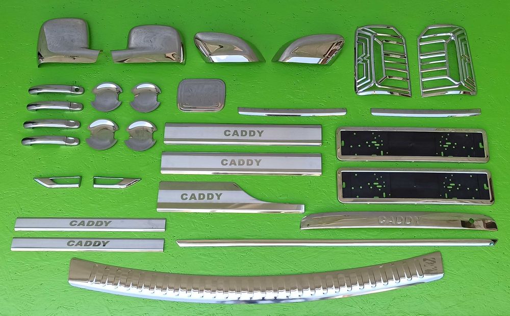 Хром Декор накладки на Фольксваген Кадди Volkswagen Caddy 15-20р