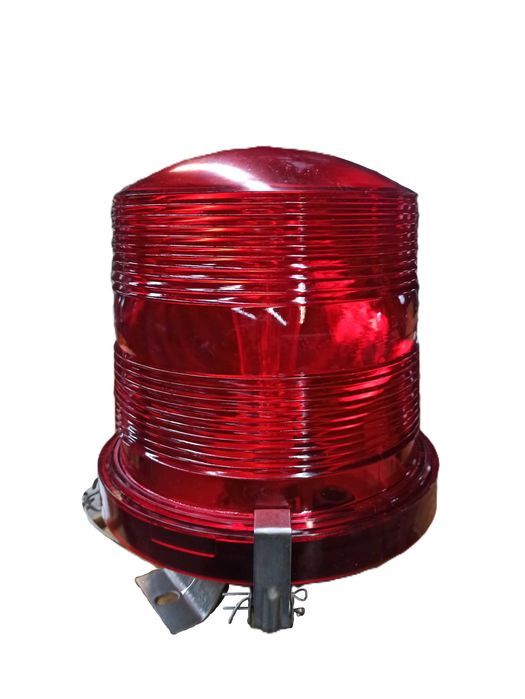 Lampa Lotniskowa Wojskowa Czerwona Loft OSM-100 220V 100W P55