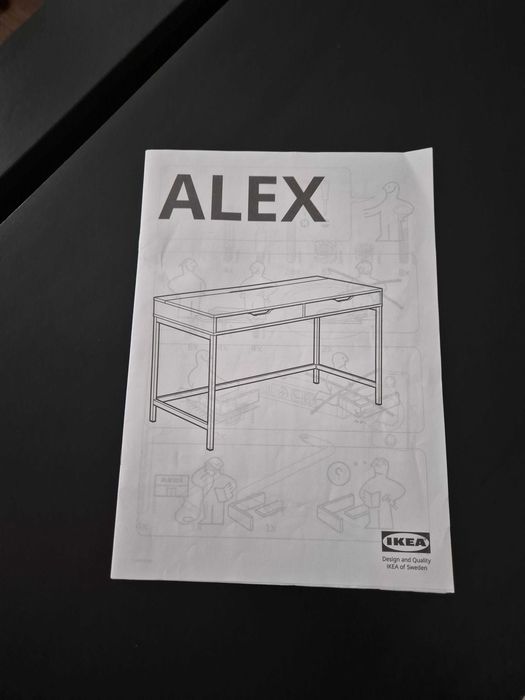Secretária Ikea Alex 132x58