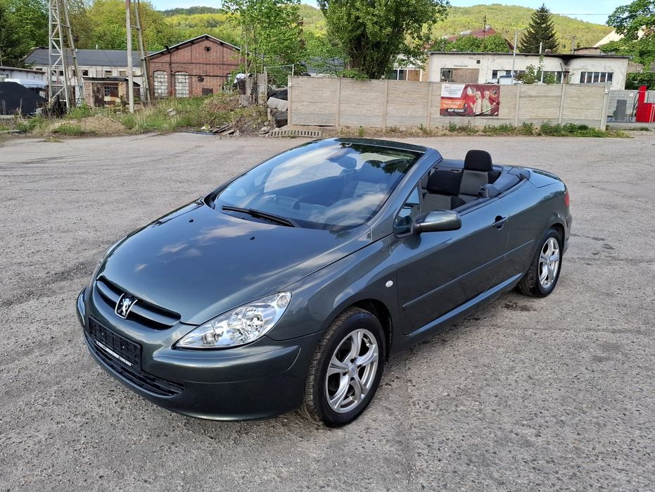 Peugeot  307 CC 2.0benzyna 93tys Przebiegu Climatronik Alu Ładne Cabrio z Niemiec