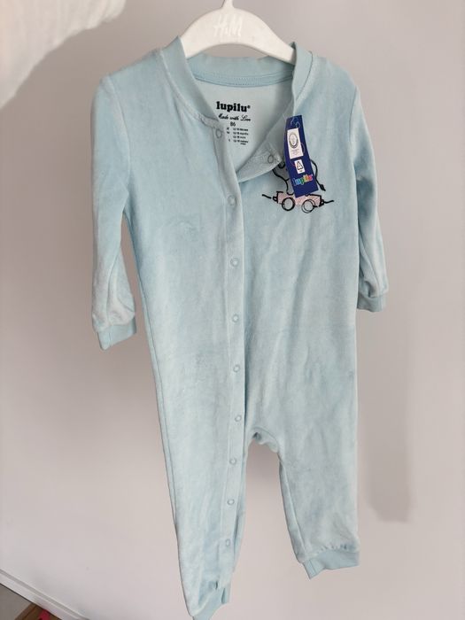 Pajacyk dziecięcy niebieski lupilu