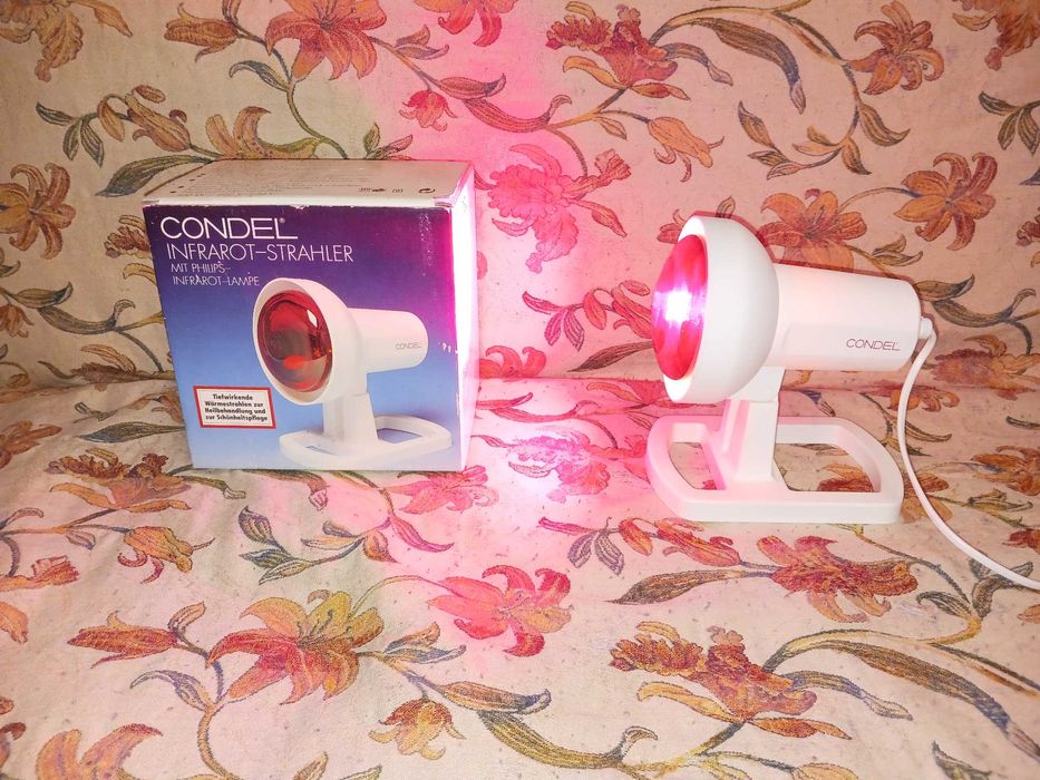 Lampa SOLUX CONDEL  5015 o mocy 100 W  czerwone światło