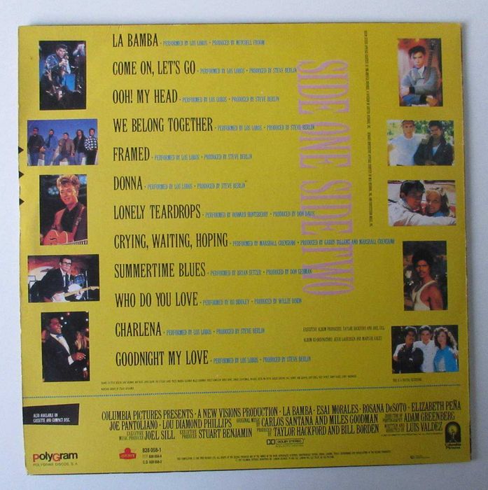 Banda Sonora Original Do Filme "LA BAMBA" (LP)