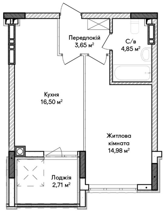 Квартира з ключами в цьому році. Новострой. Тільки 55 000 грн/міс.