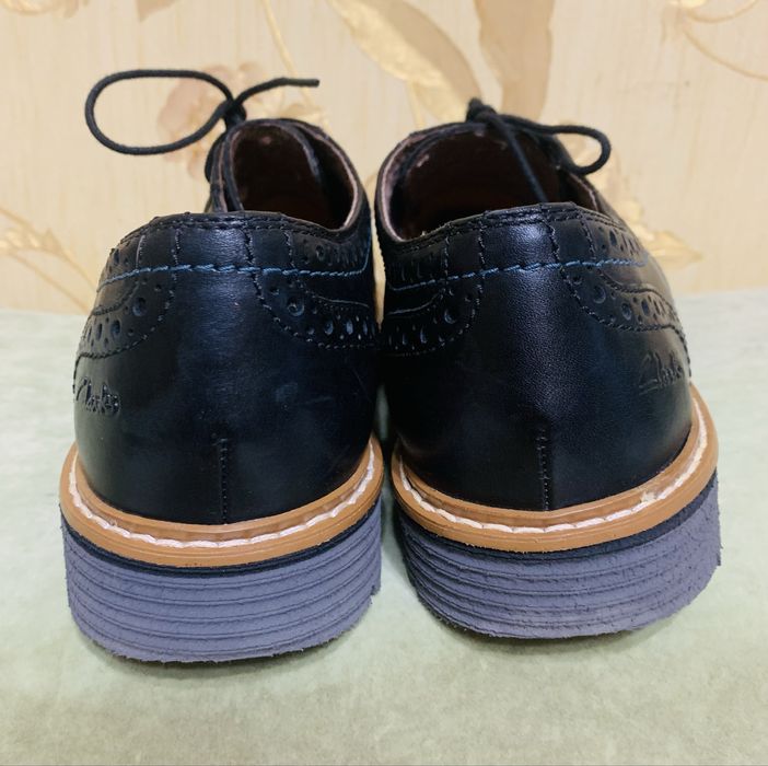 Шкіряні оксфорди Clarks 43 р. устілка 28 см.