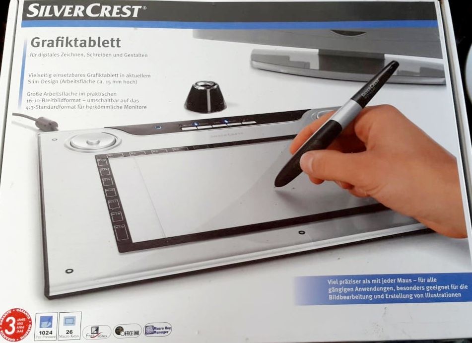 Tablet graficzny plus wyposażenie Silver Crest