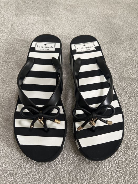 Kate Spade klapki na koturnie nowe r.38