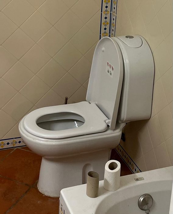 Sanita branca completa - PRECO BAIXO, a funcionar bem