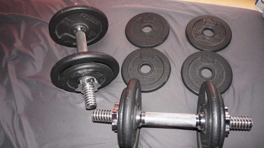 Hantle żeliwne 2x10kg